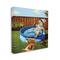 Stupell Industries French Bulldog Drinking Summer Pool Pet Humor Canvas Wall Art